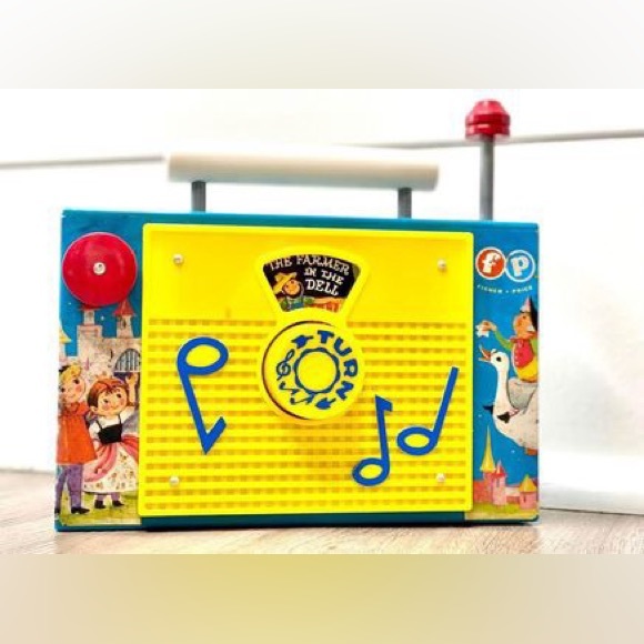 Fisher-Price Other - Vintage 1960’s Fisher Price Radio, fisher price, vintage toys, vintage fisher pr